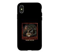 Ramen Alligator Monster Swamp à Avaler ou à Mourir Coque pour iPhone X/XS