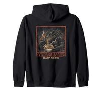 Ramen Alligator Monster Swamp à Avaler ou à Mourir Sweat à Capuche