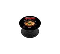 Ramen Anatomie Nouilles Japonaises Aliments Art Illustration PopSockets PopGrip Adhésif