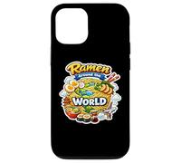 Ramen Around The World, Amateur de Nouilles, Voyageur et Blogueur de Voyage Coque pour iPhone 12/12 Pro