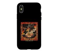 Ramen Beast Mythical Noodle Feast Dragon Ramen Coque pour iPhone X/XS