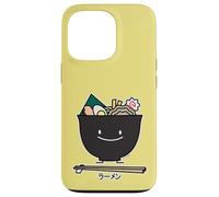 Ramen Bowl Nouilles Baguettes algues Soupe Char siu Porc Coque pour iPhone 13 Pro