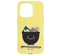Ramen Bowl Nouilles Baguettes algues Soupe Char siu Porc Coque pour iPhone 15 Pro