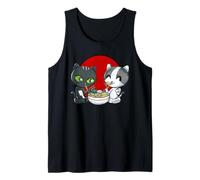 Ramen Cats - Deux adorables Chats animés Chibi Qui mangent des Ramen Débardeur
