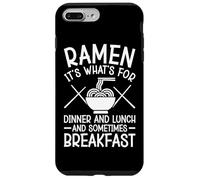 Ramen C'est Quoi pour Le dîner et Parfois Le Petit déjeuner Coque pour iPhone 7 Plus/8 Plus