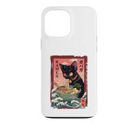Ramen Chat Kawaii Y2K - Anime Manga Japon Rétro Design Coque pour iPhone 13 Pro Max