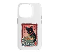 Ramen Chat Kawaii Y2K - Anime Manga Japon Rétro Design Coque pour iPhone 14 Pro