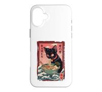 Ramen Chat Kawaii Y2K - Anime Manga Japon Rétro Design Coque pour iPhone 16 Plus
