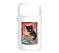 Ramen Chat Kawaii Y2K - Anime Manga Japon Rétro Design Coque pour iPhone 17 Pro Max