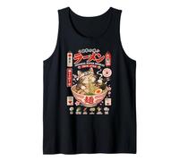 Ramen Club Cat Nouilles Ramen Japonaises Style Tokyo Débardeur
