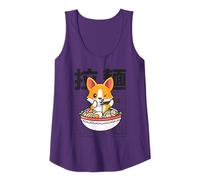 Ramen Corgi Kawaii Nouilles Japonaises Chien mangeant Ramen Corgi Débardeur