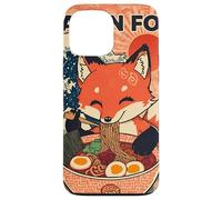 Ramen Fox Cute Japanese Noodle Lover Retro Anime Kawaii Ezo Coque pour iPhone 13 Pro Max