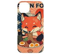 Ramen Fox Cute Japanese Noodle Lover Retro Anime Kawaii Ezo Coque pour iPhone 14 Plus