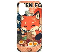 Ramen Fox Cute Japanese Noodle Lover Retro Anime Kawaii Ezo Coque pour iPhone 17