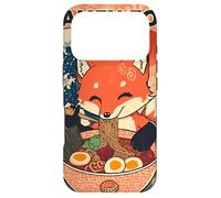 Ramen Fox Cute Japanese Noodle Lover Retro Anime Kawaii Ezo Coque pour iPhone 17 Pro