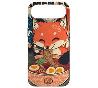 Ramen Fox Cute Japanese Noodle Lover Retro Anime Kawaii Ezo Coque pour iPhone Air
