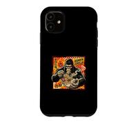 Ramen Gorilla Tokyo Monkey Beast Fiery Noodle Monster Coque pour iPhone 11