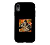Ramen Gorilla Tokyo Monkey Beast Fiery Noodle Monster Coque pour iPhone XR