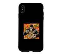 Ramen Gorilla Tokyo Monkey Beast Fiery Noodle Monster Coque pour iPhone XS Max