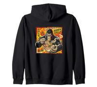 Ramen Gorilla Tokyo Monkey Beast Fiery Noodle Monster Sweat à Capuche