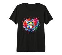 Ramen Grenouille France Love Nouilles Bowl Toad Français T-Shirt Haut de Gamme