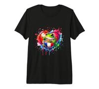Ramen Grenouille France Love Nouilles Bowl Toad Français T-Shirt Haut de Gamme