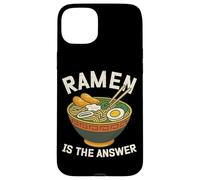Ramen is The Answer Bol of Ramen Kawaii Anime Japan Noodles Coque pour iPhone 15 Plus