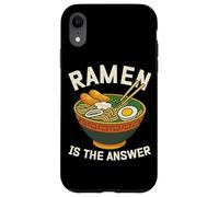 Ramen is The Answer Bol of Ramen Kawaii Anime Japan Noodles Coque pour iPhone XR