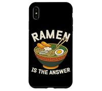 Ramen is The Answer Bol of Ramen Kawaii Anime Japan Noodles Coque pour iPhone XS Max