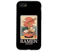 Ramen Japan Bol à Nouilles Tokyo rétro Japonais Kana Souvenir Coque pour iPhone SE (2020) / 7/8