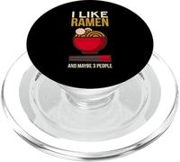 Ramen Kawaii Anime Japon Foodie Bouillon Manga Nouilles Soupe PopSockets PopGrip pour MagSafe