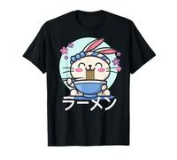 Ramen Lapin Kawaii Japon Nouilles Culture Japonaise BD Manga T-Shirt