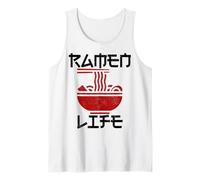 Ramen Life Japonais Nouilles Otaku Anime Vintage Ramen Amant Débardeur