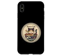 Ramen Life Nouilles pour Chat Ramen Lover Coque pour iPhone XS Max