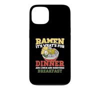 Ramen Lover It's What's for Dinner Lunch Breakfast Noodle Coque pour iPhone 13