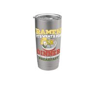Ramen Lover It's What's For Dinner Lunch Breakfast Noodle Gobelet isotherme en acier inoxydable double paroi