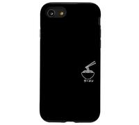 Ramen Minimal Line Art Japonais Nouilles Bol Tasse Soupe Coque pour iPhone SE (2020) / 7/8