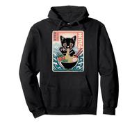 Ramen Noodle Japanese Anime Manga Ramen Kawaii Cat Sweat à Capuche