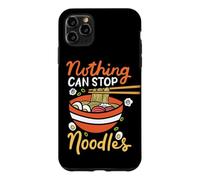 Ramen Noodles Nothing Can Stop Noodles Japon Spaghetti Pasta Coque pour iPhone 11 Pro Max
