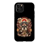 Ramen Nouilles Schnauzer Japon Graphique Samouraï Chien Snack Coque pour iPhone 11 Pro