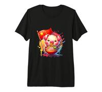 Ramen Pig China Love Noodle Bowl Chine T-Shirt Haut de Gamme