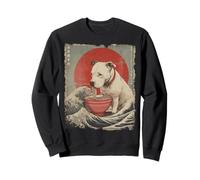 Ramen pour Chien Staffordshire Bull Terrier Sweatshirt