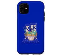 Ramen Retro Digital Art Japonais Food Lover Coque pour iPhone 11