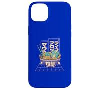 Ramen Retro Digital Art Japonais Food Lover Coque pour iPhone 14 Plus