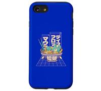 Ramen Retro Digital Art Japonais Food Lover Coque pour iPhone SE (2020) / 7/8