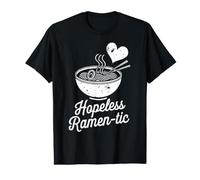 Ramen-Tique sans Espoir drôle Romantique T-Shirt Graphique avec Valeur