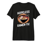 Ramen-Tique sans Espoir drôle Romantique T-Shirt Haut de Gamme