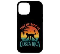 Ramène-Moi au Coucher du Soleil avec des singes au Costa Rica Coque pour iPhone 12 Mini