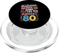 Ramène Moi dans Les Années 80 Nostalgie Rétro Fun PopSockets PopGrip pour MagSafe