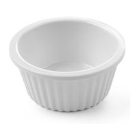 Hendi Ramequin Fine Dine en mélamine pour service et présentation 50 ml Ø70×H35 mm lot de 4 blanc